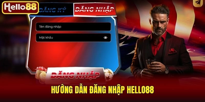 Hướng dẫn đăng nhập Hello88