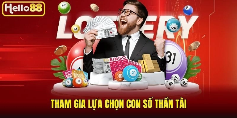Tham gia lựa chọn con số thần tài